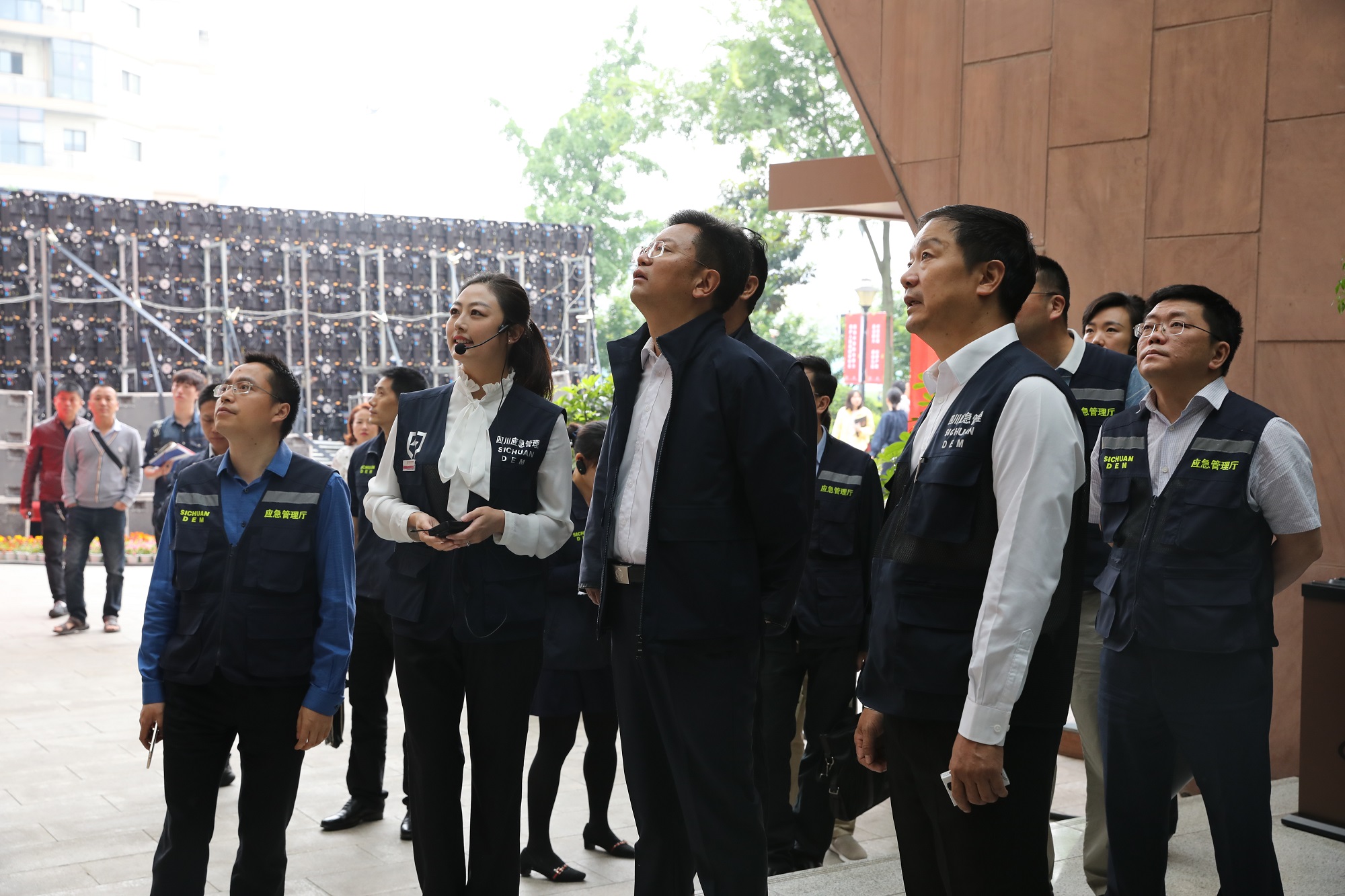 |场馆动态|段毅君厅长率队深入省防灾减灾教育馆指导调研